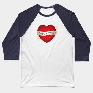 Cat & Tats Baseball T-Shirt